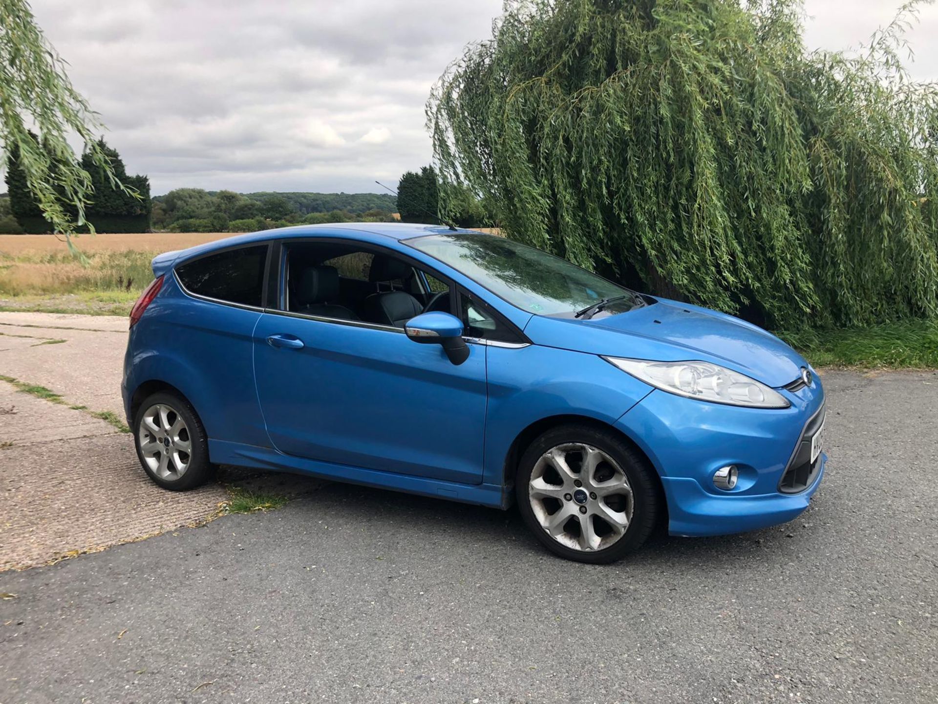 2009 FORD FIESTA TITANIUM 68 TDCI BLUE HATCHBACK, 1.4 DIESEL ENGINE, 112,762 MILES *NO VAT*