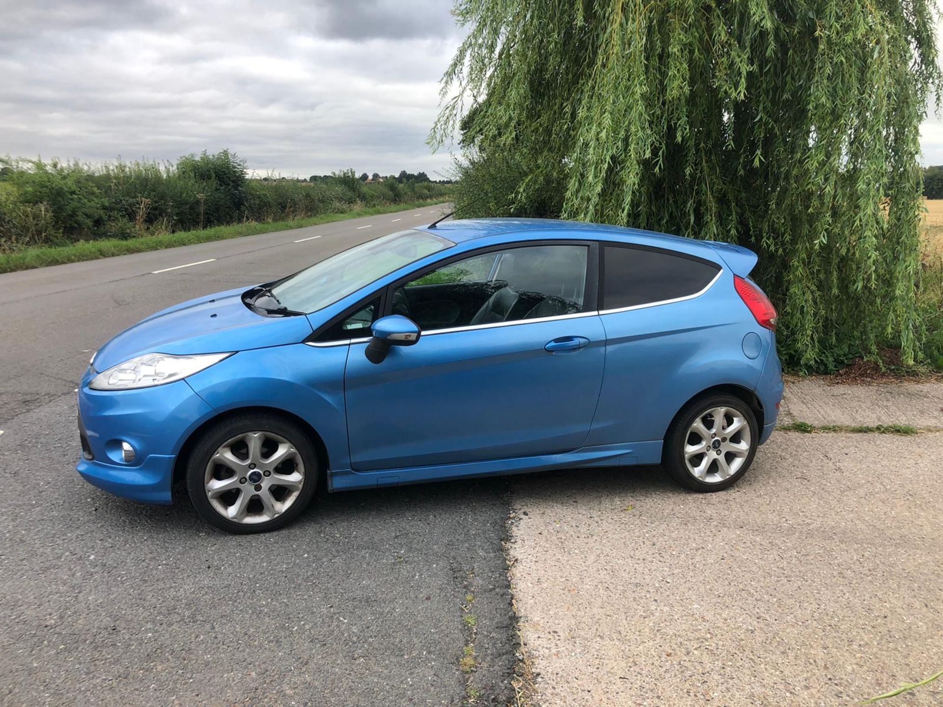 2009 FORD FIESTA TITANIUM 68 TDCI BLUE HATCHBACK, 1.4 DIESEL ENGINE, 112,762 MILES *NO VAT* - Image 6 of 12