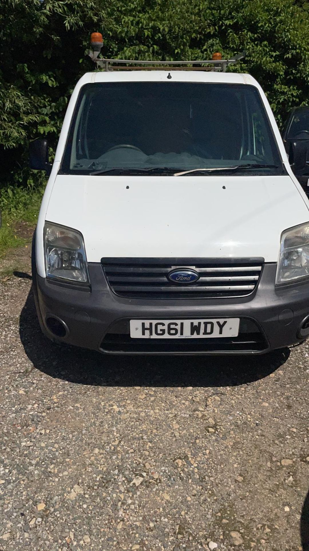 2012 FORD TRANSIT CONNECT 75 T200 WHITE PANEL VAN, 1.8 DIESEL ENGINE, 143,417 MILES *NO VAT* - Image 2 of 11