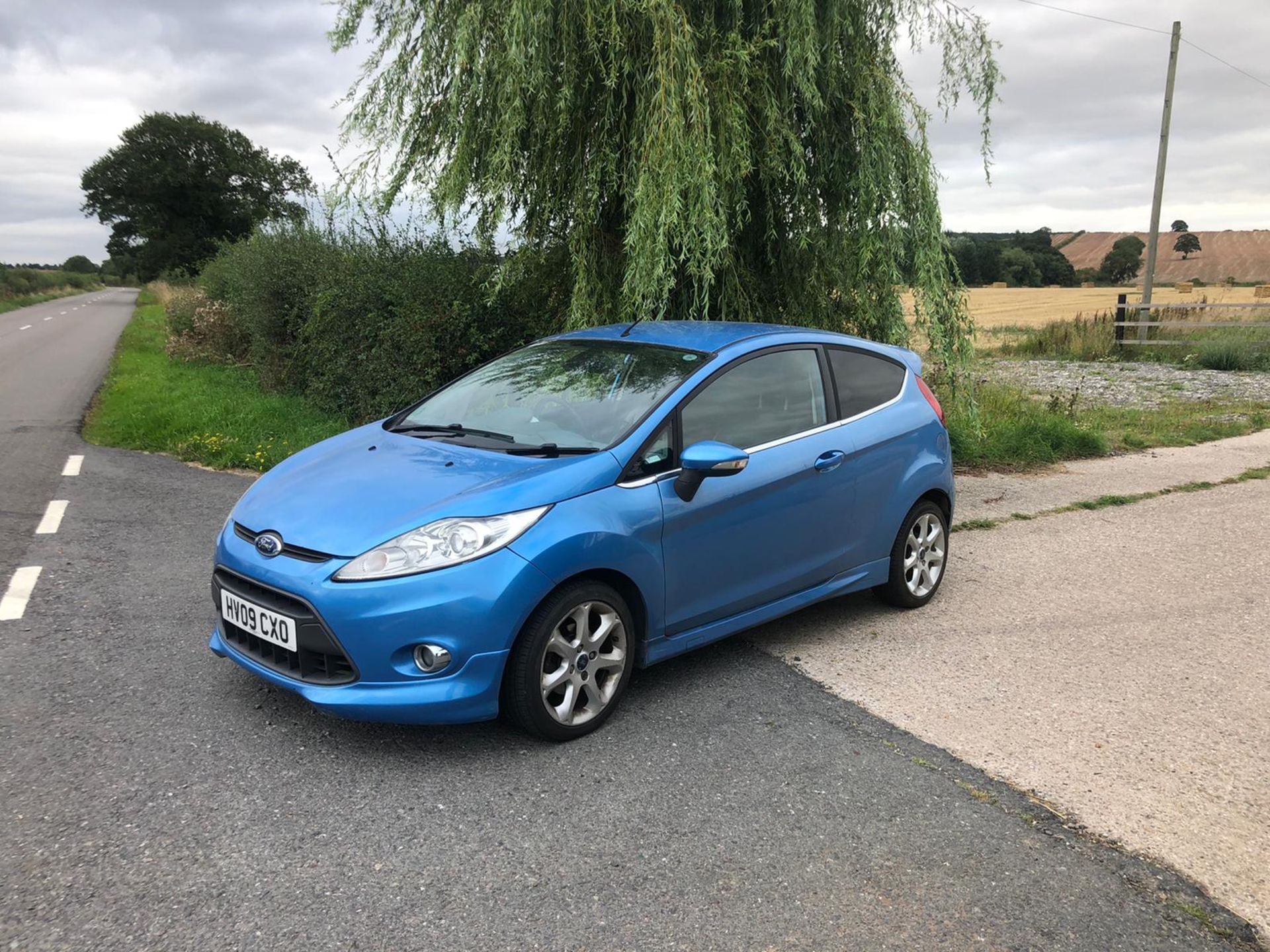 2009 FORD FIESTA TITANIUM 68 TDCI BLUE HATCHBACK, 1.4 DIESEL ENGINE, 112,762 MILES *NO VAT* - Image 5 of 12