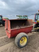 BSG COMPACT TRACTOR MUCK SPREADER, STILL IN WEEKLY USE *NO VAT*