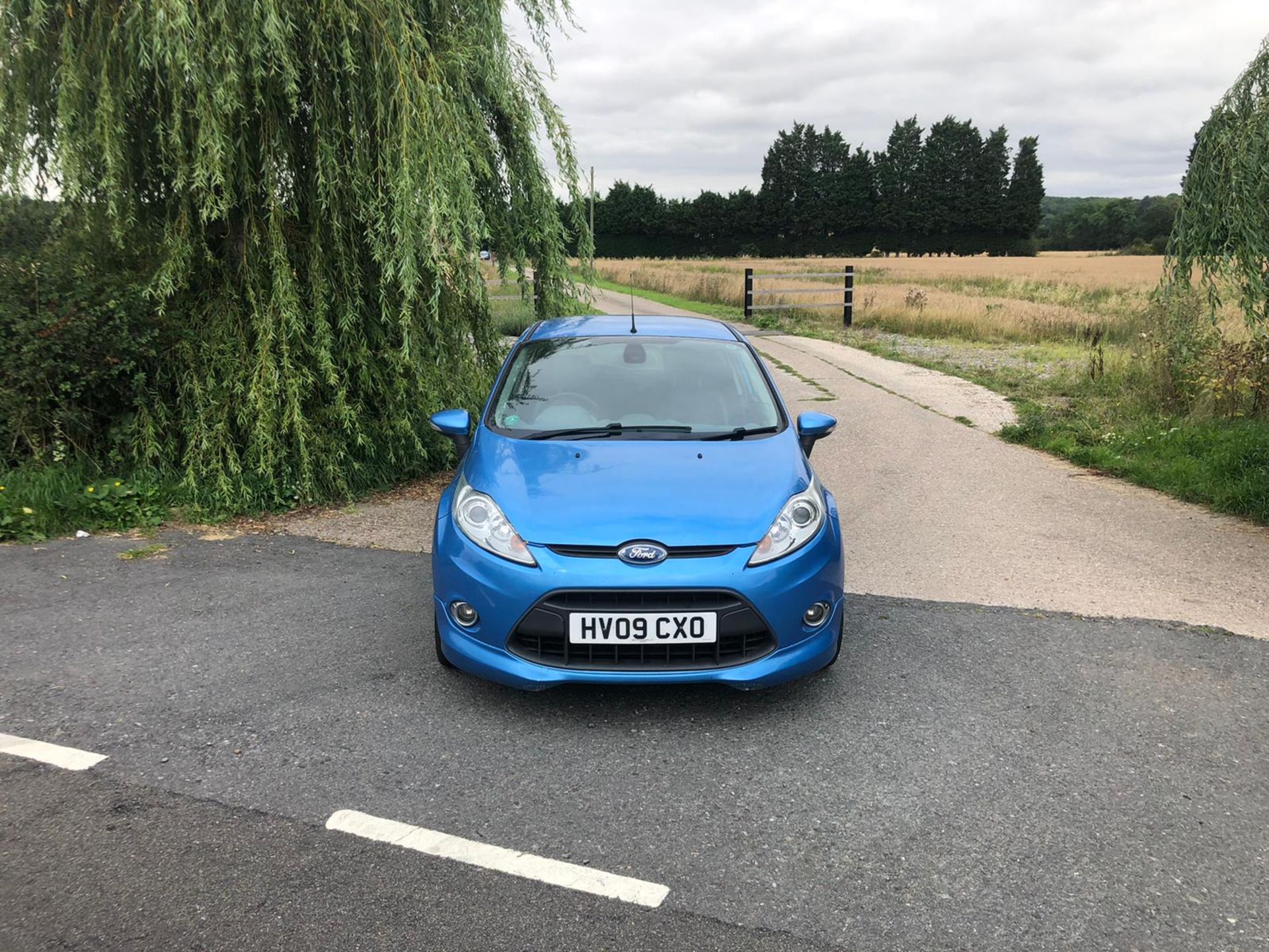 2009 FORD FIESTA TITANIUM 68 TDCI BLUE HATCHBACK, 1.4 DIESEL ENGINE, 112,762 MILES *NO VAT* - Image 3 of 12