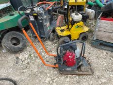 2019 BELLE PCLX320 WACKER PLATE, RUNS AND WORKS WELL, MANUFACTURED 7/2019, WEIGHT 62kg *NO VAT*