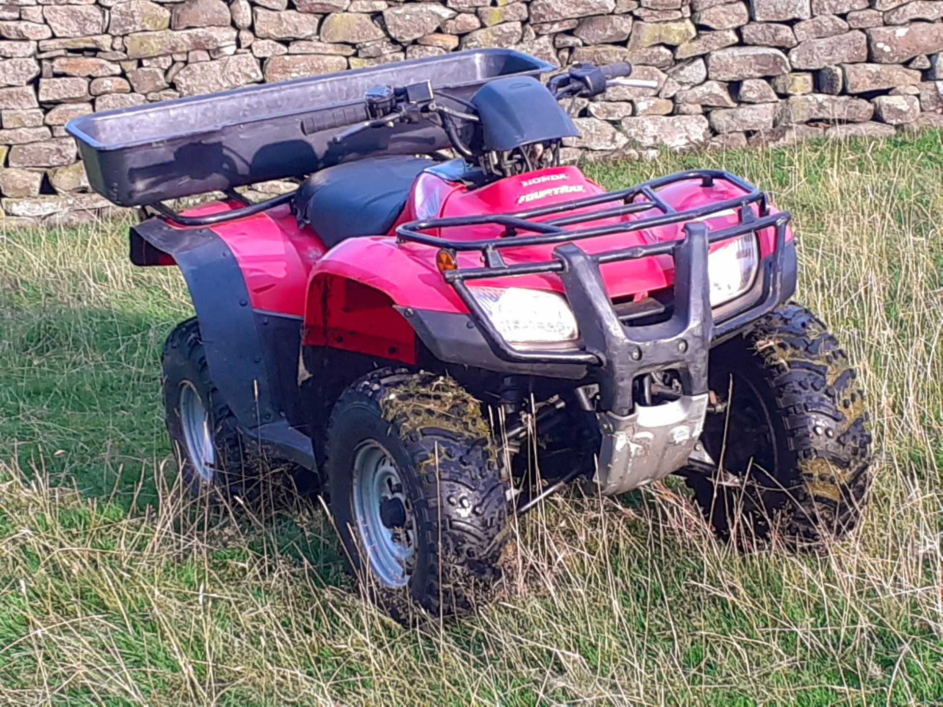 2009 HONDA FOURTRAX TRX 250 FARM QUAD BIKE, 1389 HOURS, MANUAL GEAR SHIFT WITH REVERSE *NO VAT*