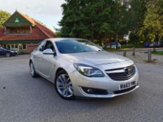 2014 VAUXHALL INSIGNIA SR NAV CDTI ECO S/S SILVER 5 DOOR HATCHBACK, 2.0 DIESEL, 45,345 MILES *NO VAT