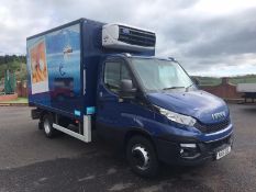 IVECO DAILY 72-170 REFRIGERATED TRUCK WITH SIDE DOOR, MANUAL GEARBOX, SHOWING 196568.6 KM *PLUS VAT*