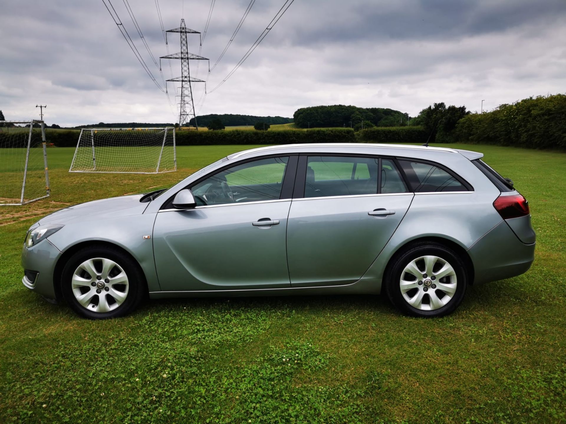 2014 VAUXHALL INSIGNIA DESIGN CDTI ECO S/S SILVER ESTATE, 2.0 DIESEL ENGINE, 56,353 MILES *NO VAT* - Image 4 of 25