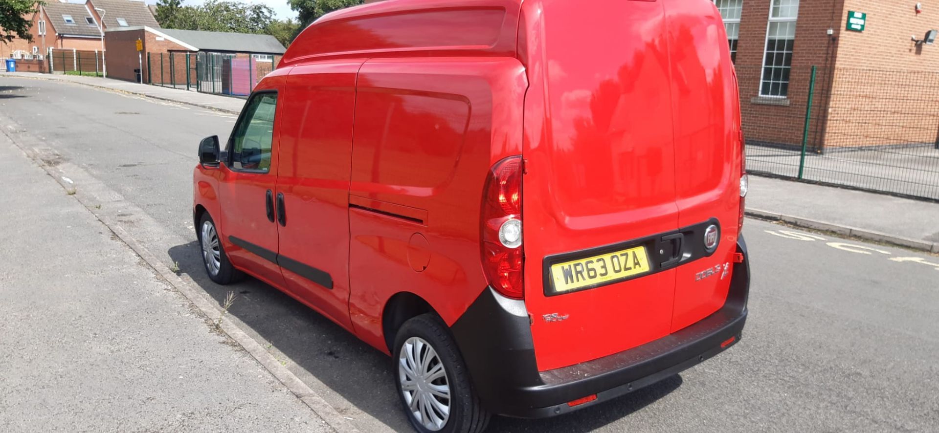 2013/63 FIAT DOBLO 16V XL MULTIJET LWB 1.6 RED PANEL VAN, LOW MILEAGE 41K MILES *PLUS VAT* - Image 3 of 12