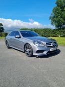 2015 MERCEDES-BENZ E350 AMG LINE BLUETEC AUTO SILVER SALOON, 100,506 MILES, 2987cc DIESEL *NO VAT*