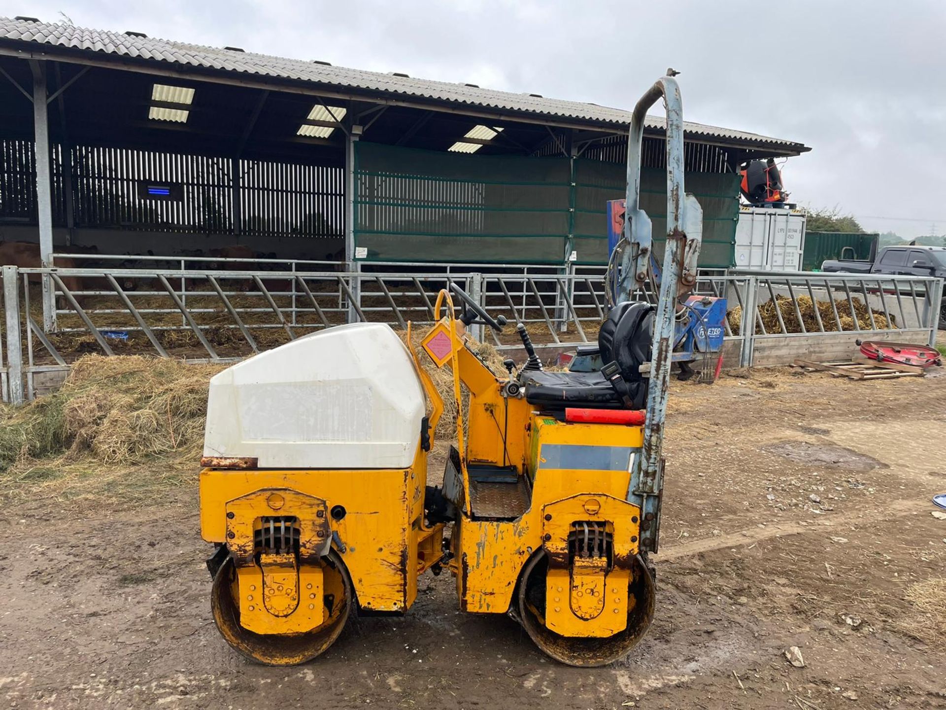 2002/51 TEREX BENFORD TV800KF TWIN DRUM ROLLER, RUNS DRIVES AND VIBRATES, 1338 HOURS *PLUS VAT*