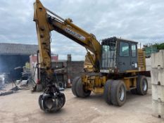 1999 SCRAP HANDLER WITH GRAB, STARTS GRABS AND LIFTS AS IT SHOULD *NO VAT*