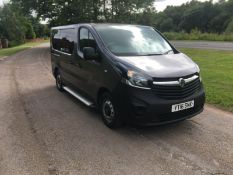 2016 VAUXHALL VIVARO COMBI CDTI ECOFLEX S/S GREY MPV, 1.6 DIESEL ENGINE, 87,096 MILES *NO VAT*