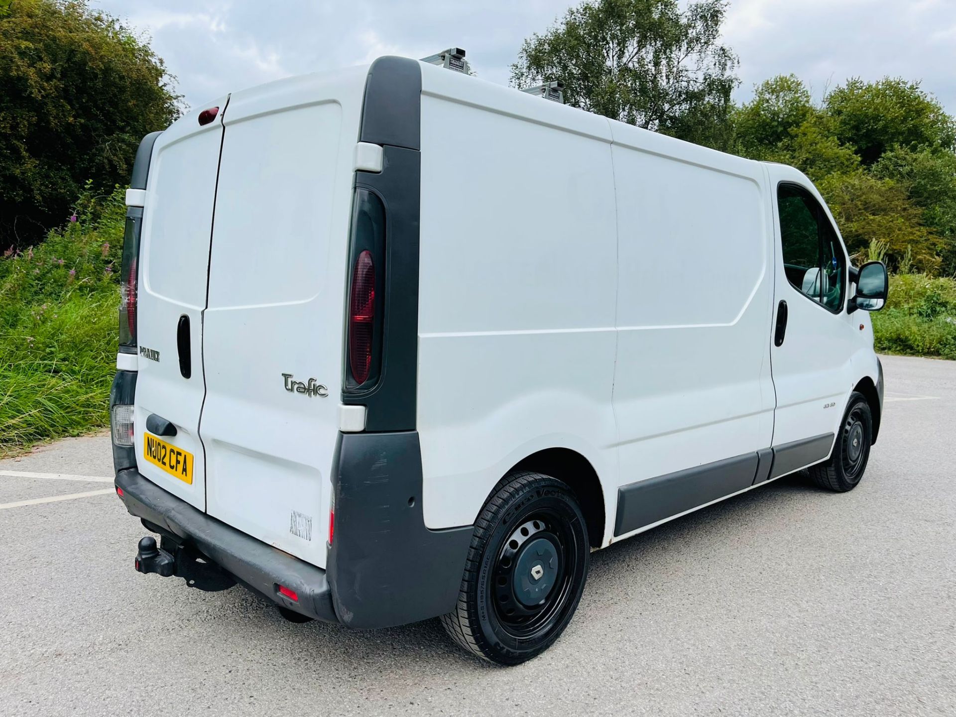 2002 RENAULT TRAFIC SL27 DCI 80 SWB WHITE PANEL VAN, 1.9 DIESEL, 194,108 MILES *NO VAT* - Image 4 of 12