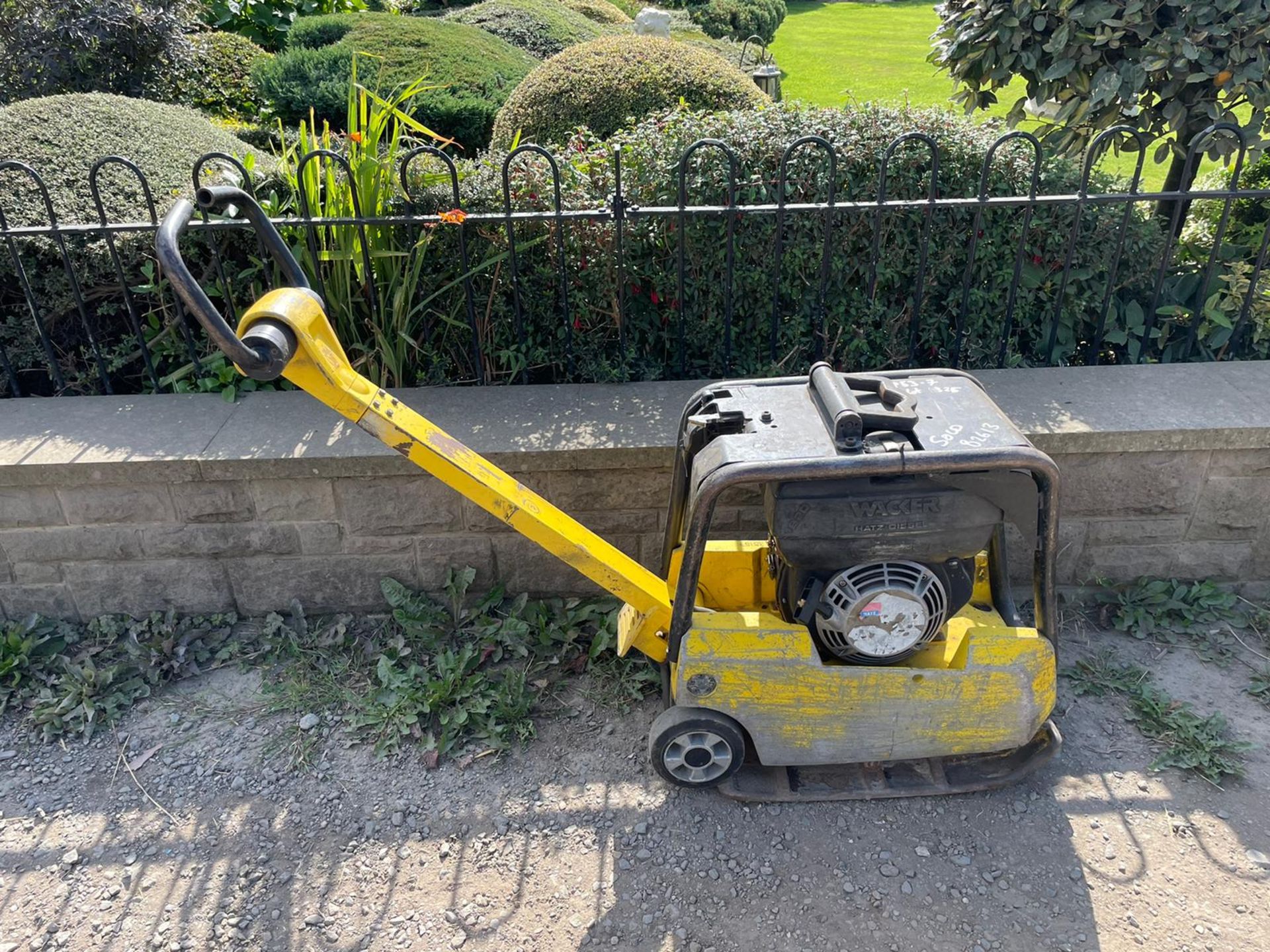 WACKER NEUSON DPU2540H F/R DIESEL WACKER PLATE, RUNS DRIVES AND WORKS *NO VAT*