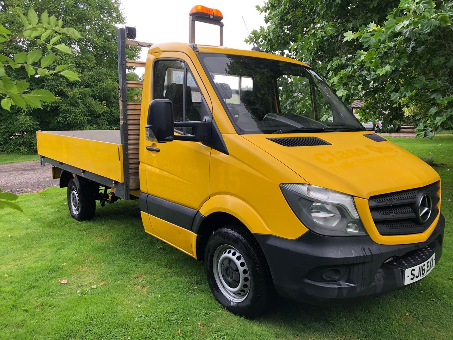 2016 MERCEDES-BENZ SPRINTER 313 YELLOW VAN, 2.2 DIESEL ENGINE, 195,867 MILES WITH FSH *PLUS VAT*