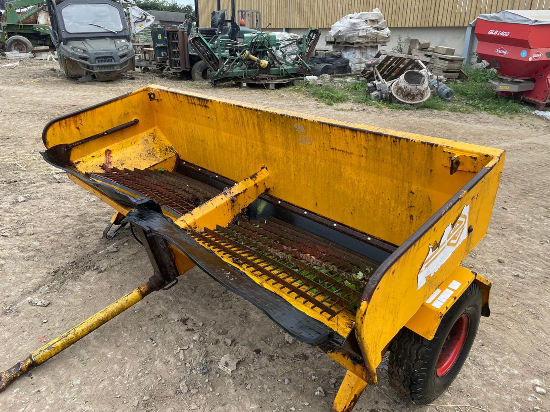 BUNCE EPOKE TMK10L-1 SINGLE AXLE GRITTER TRAILER *PLUS VAT* - Image 6 of 6