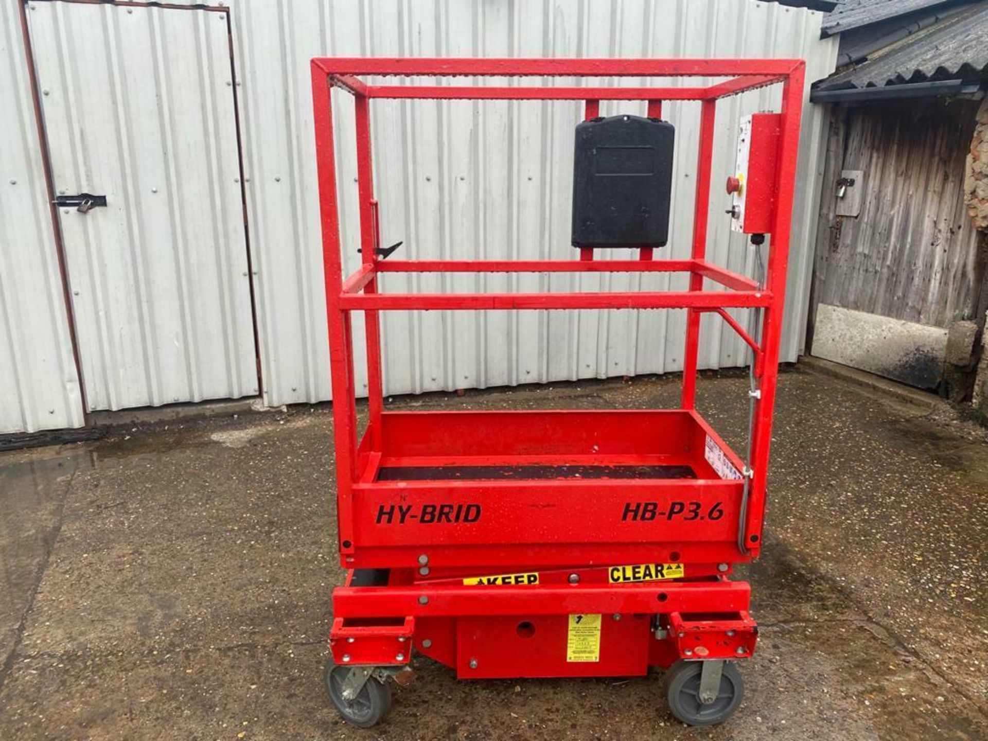 ACCESS PLATFORM HY-BRID HB-P3.6 POP UP LIFT, 3.6 METRE WORKING HEIGHT *PLUS VAT* - Image 2 of 4