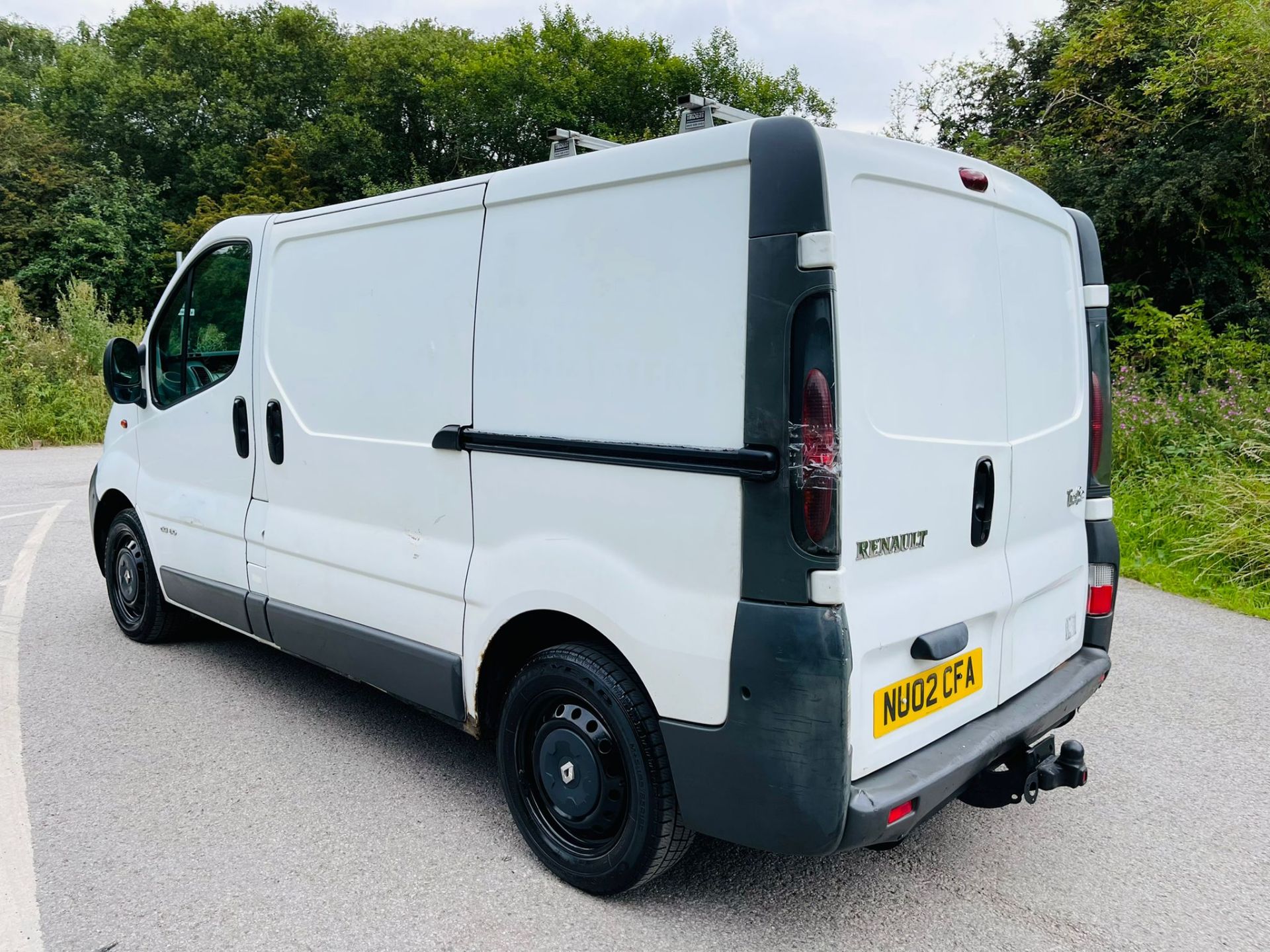 2002 RENAULT TRAFIC SL27 DCI 80 SWB WHITE PANEL VAN, 1.9 DIESEL, 194,108 MILES *NO VAT* - Image 3 of 12