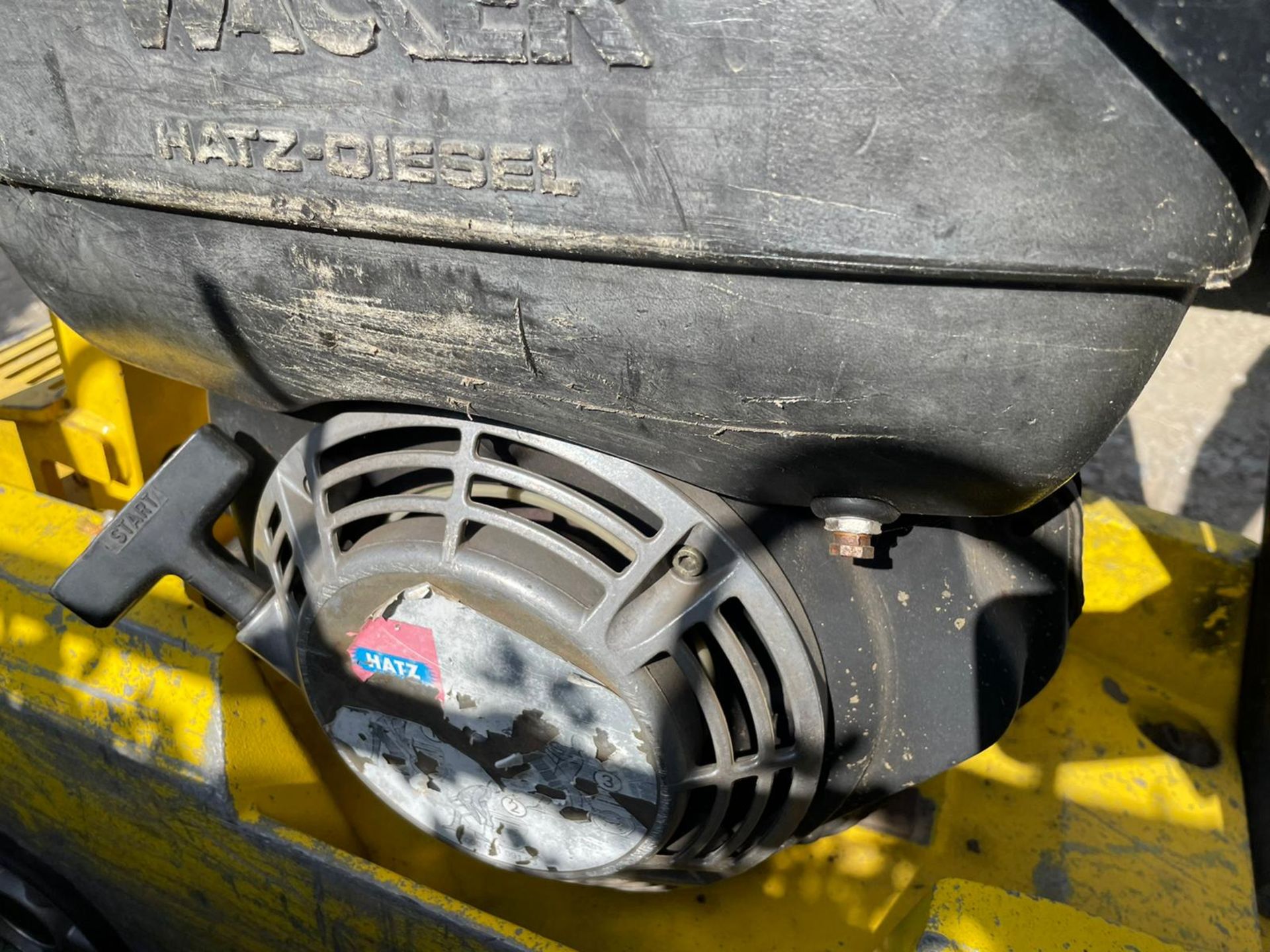 WACKER NEUSON DPU2540H F/R DIESEL WACKER PLATE, RUNS DRIVES AND WORKS *NO VAT* - Image 8 of 8