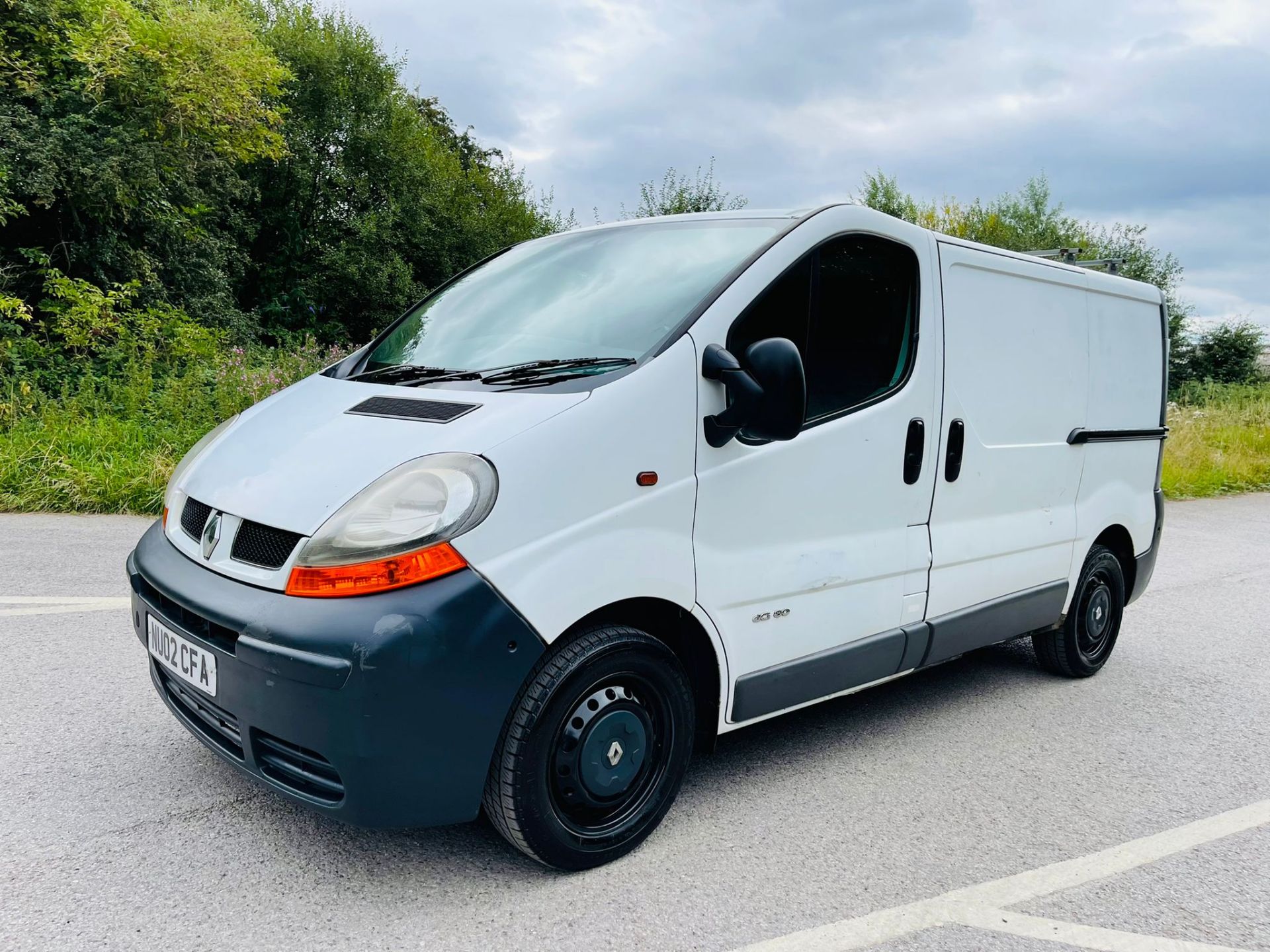 2002 RENAULT TRAFIC SL27 DCI 80 SWB WHITE PANEL VAN, 1.9 DIESEL, 194,108 MILES *NO VAT* - Image 2 of 12