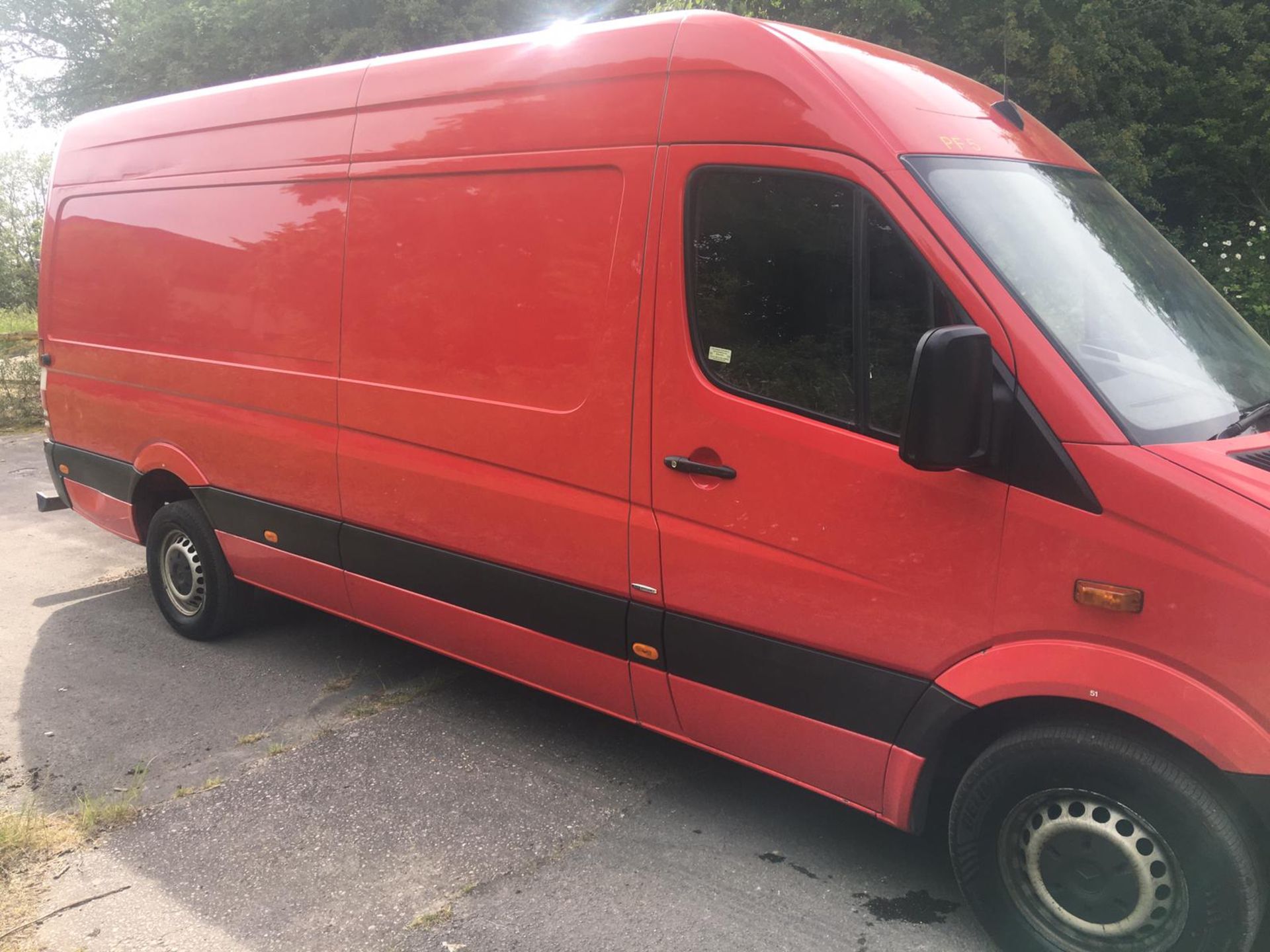 2013 MERCEDES-BENZ SPRINTER 310 CDI RED PANEL VAN, 2143cc DIESEL ENGINE, BLUE EFFICIENCY *NO VAT* - Image 11 of 27