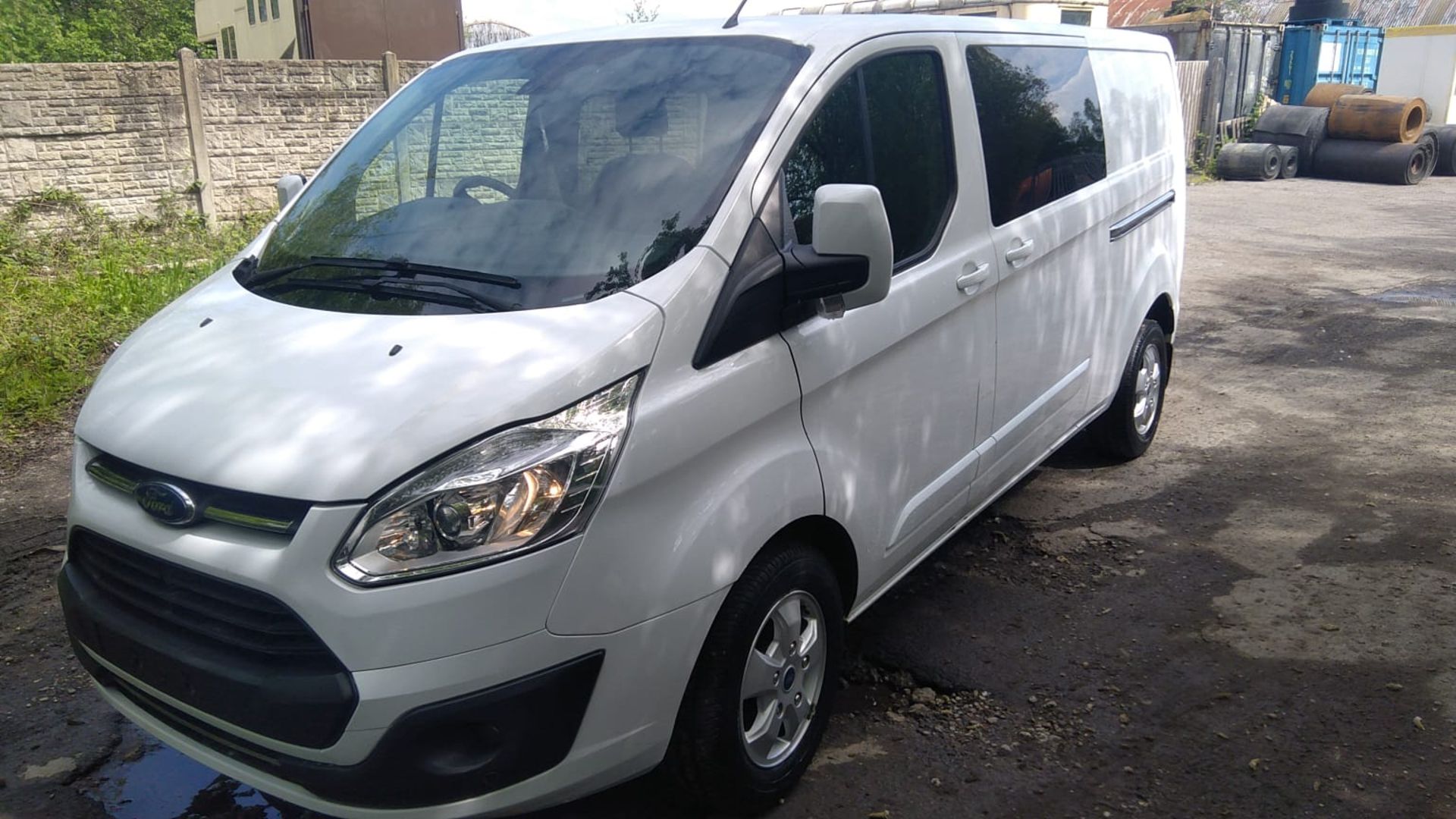 2016/66 REG FORD TRANSIT CUSTOM 290 LIMITED 2.0 DIESEL WHITE POSSIBLE CAMPERVAN / DAY VAN *NO VAT* - Image 2 of 13