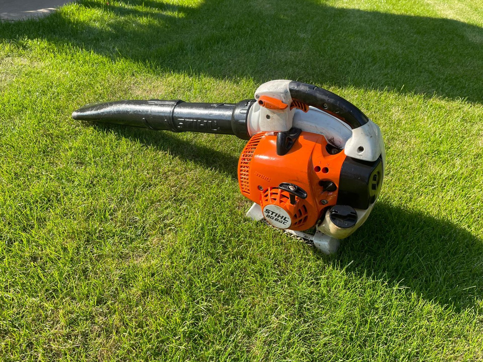 2019 STIHL BG86C-E LEAF BLOWER, RUNS AND WORKS, PIPES ARE INCLUDED *NO VAT* - Image 4 of 6