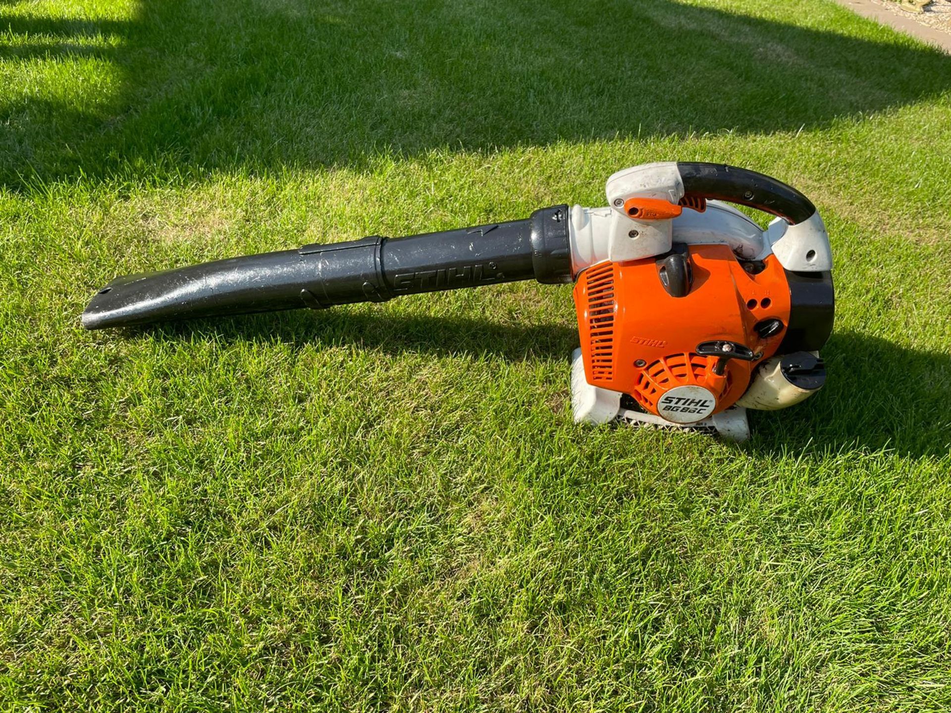 2019 STIHL BG86C-E LEAF BLOWER, RUNS AND WORKS, PIPES ARE INCLUDED *NO VAT* - Image 2 of 6