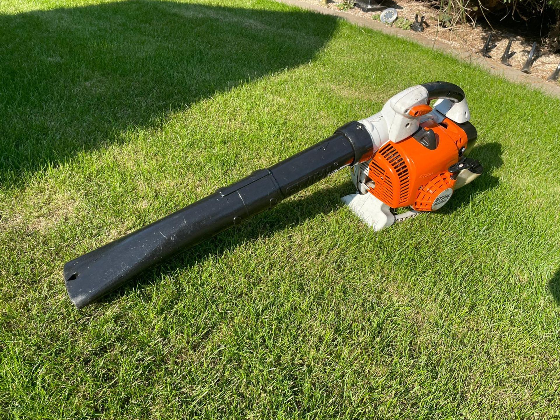 2019 STIHL BG86C-E LEAF BLOWER, RUNS AND WORKS, PIPES ARE INCLUDED *NO VAT*