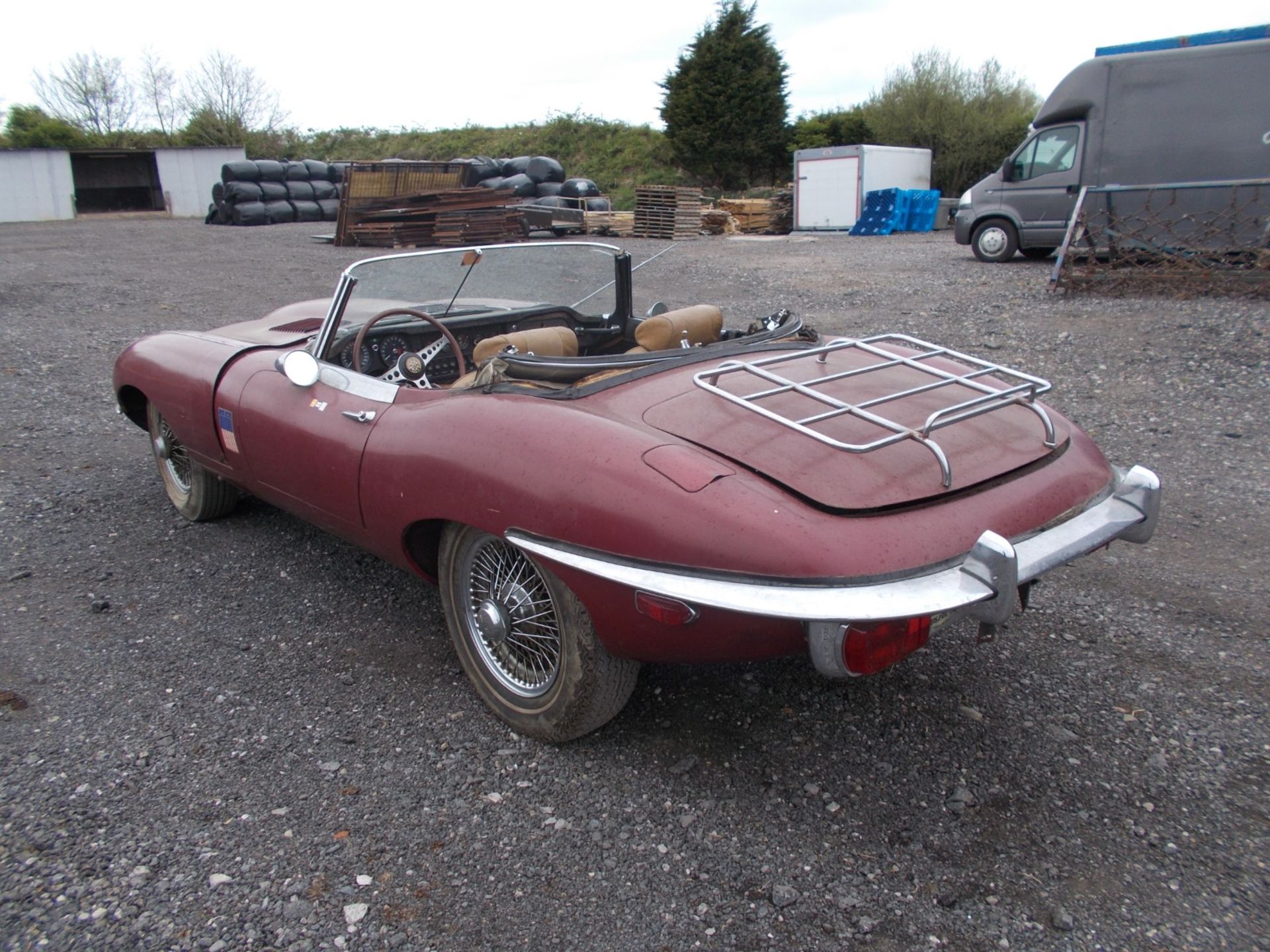 1969 (G) JAGUAR E TYPE SERIES 2 4.2 ROADSTER, 4 SPEED MANUAL, LEFT HAND DRIVE *NO VAT* - Image 5 of 43