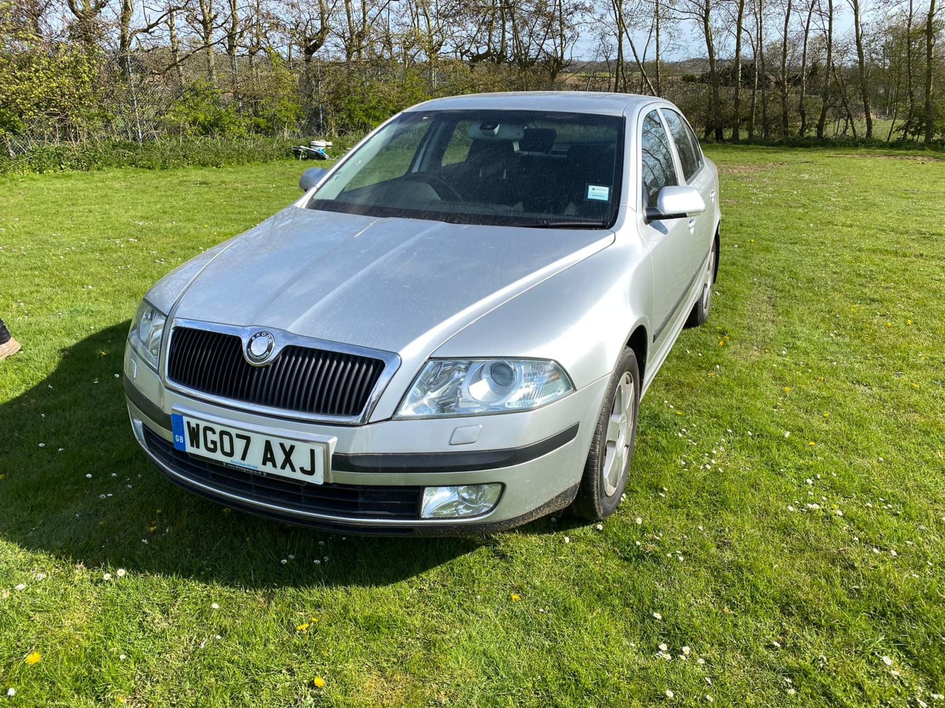 2007 SKODA OCTAVIA ELEGANCE TDI A, SILVER 5 DOOR HATCHBACK, DIESEL ENGINE,106.274 MILES *NO VAT* - Image 3 of 11