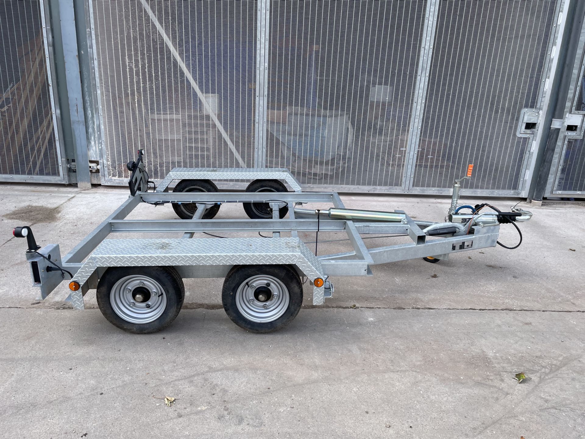 2020 NEVER USED 3000kg TRAILER CHASSIS - KNOTT - 2.1m x 1.8m - TIPPING / PLANT / GENERATOR *PLUS VAT