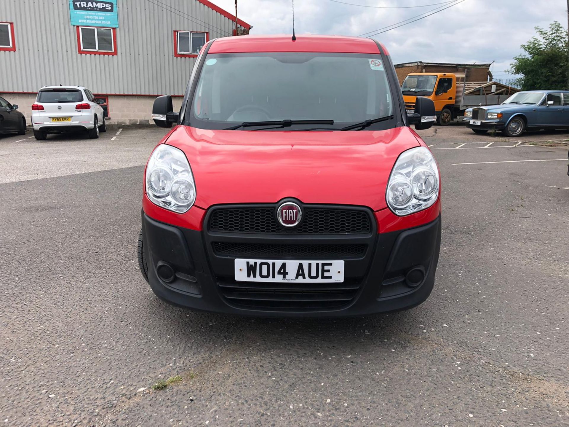 2014 FIAT DOBLO 16V MULTIJET RED PANEL VAN, 1.3 DIESEL ENGINE, 60,812 MILES *PLUS VAT* - Image 2 of 12