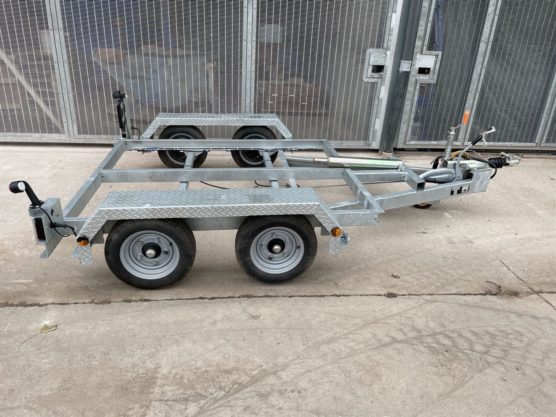2020 NEVER USED 3000kg TRAILER CHASSIS - KNOTT - 2.1m x 1.8m - TIPPING / PLANT / GENERATOR *PLUS VAT