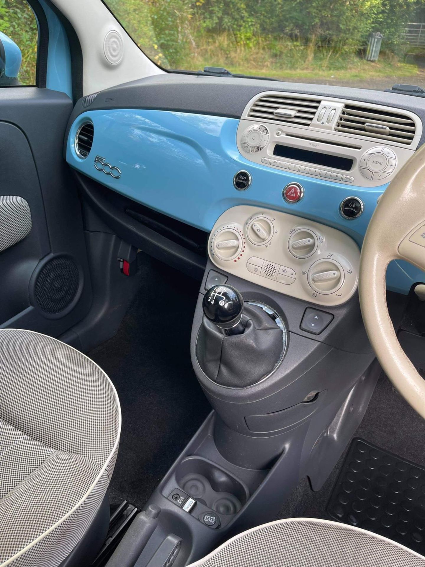 FIAT 500 LOUNGE BLUE HATCHBACK, SHOWING 66K MILES, TWN AIR START/STOP MODEL *NO VAT* - Image 14 of 16