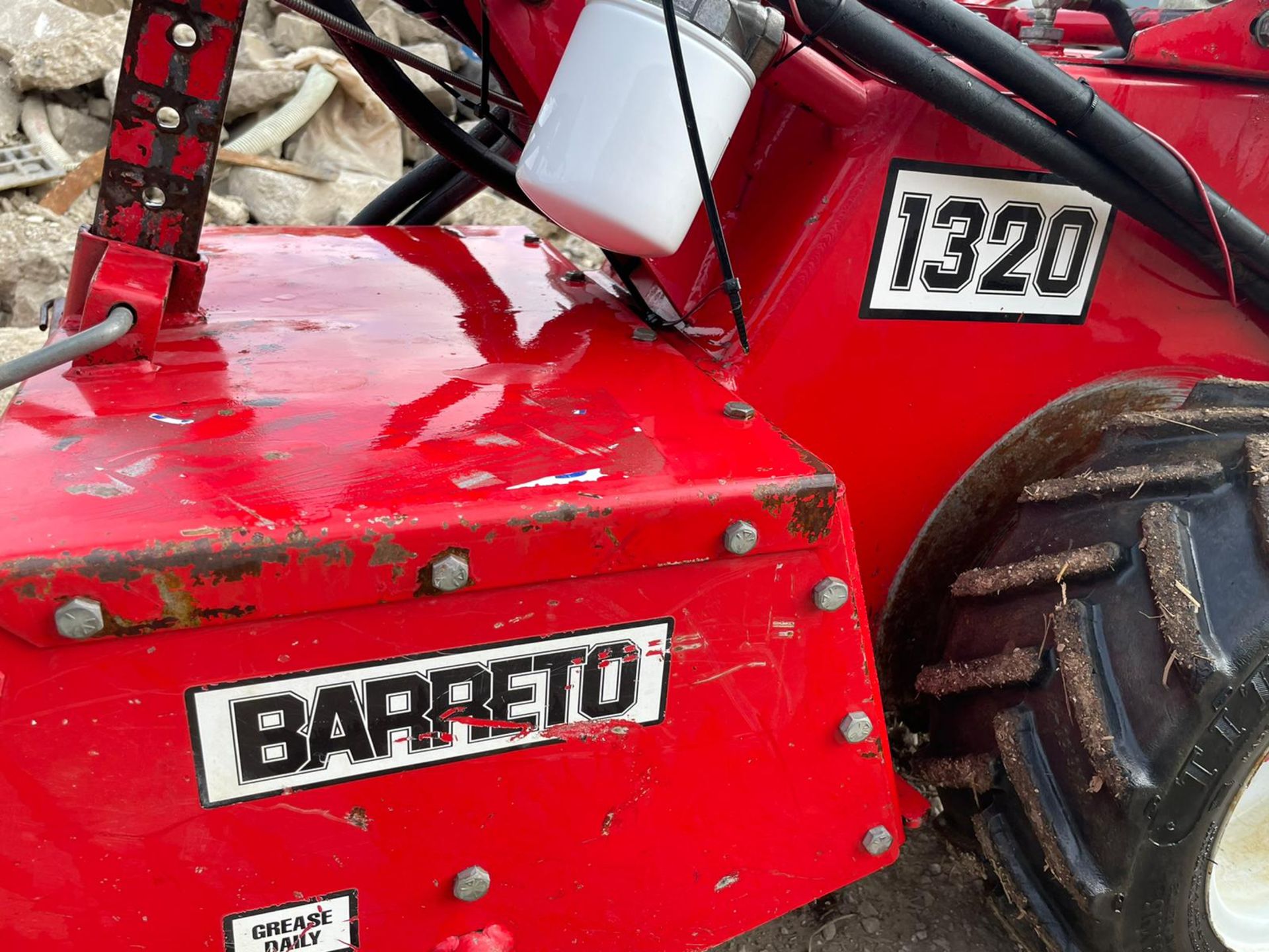 BARRETO 1320 SEL FPROPELLED EALK BEHIND ROTAVATOR, GOOD COMPRESSION, HONDA GX390 ENGINE *PLUS VAT* - Image 12 of 12