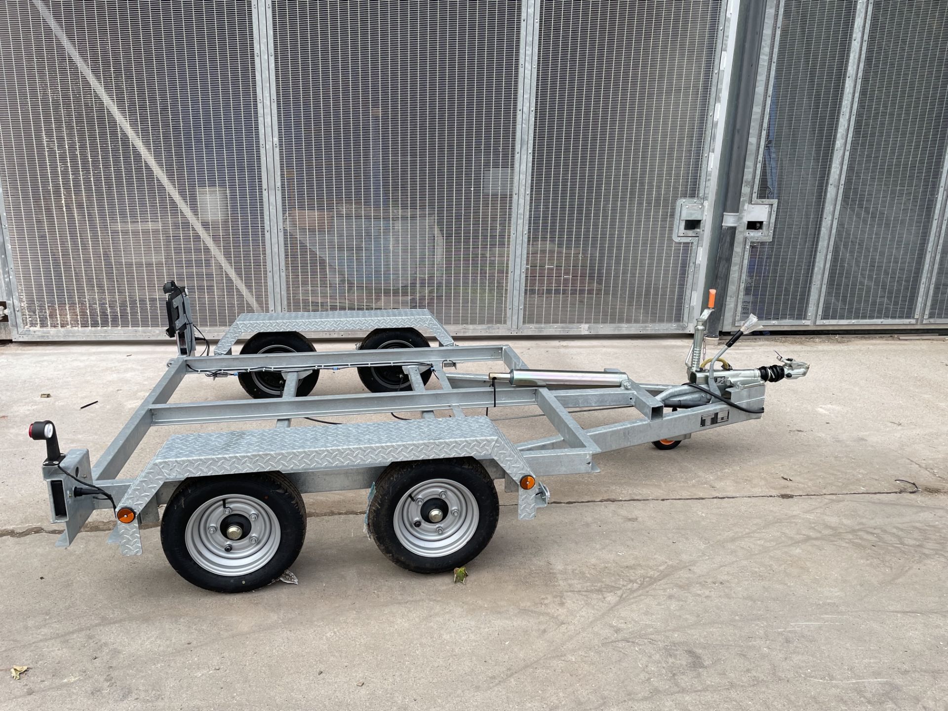 2020 NEVER USED 3000kg TRAILER CHASSIS - KNOTT - 2.1m x 1.8m - TIPPING / PLANT / GENERATOR *PLUS VAT