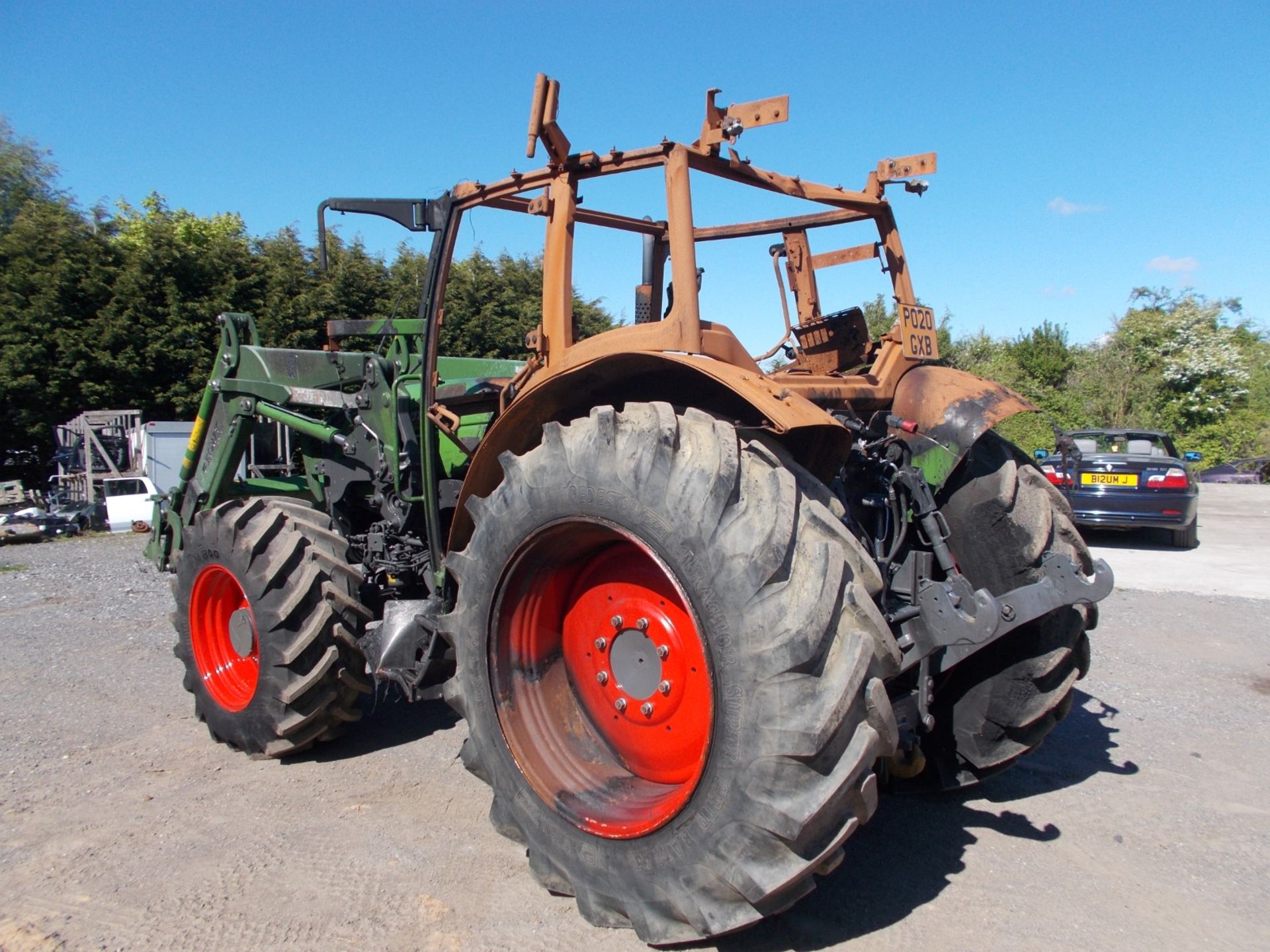 2020 FENDT 211 VARIO AGRICULTURAL TRACTOR, 3.3 LITRE 3 CYL DIESEL, FIRE DAMAGE TO CAB AREA *PLUS VAT - Image 8 of 13