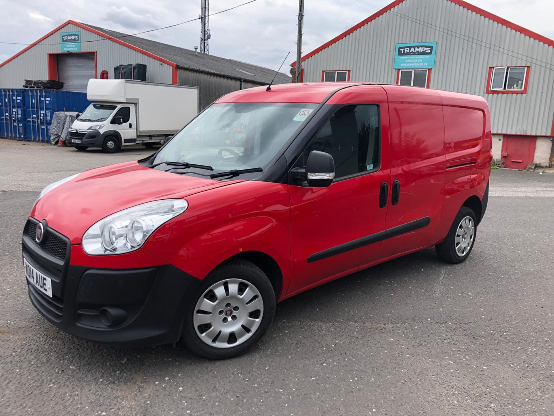 2014 FIAT DOBLO 16V MULTIJET RED PANEL VAN, 1.3 DIESEL ENGINE, 60,812 MILES *PLUS VAT* - Image 3 of 12