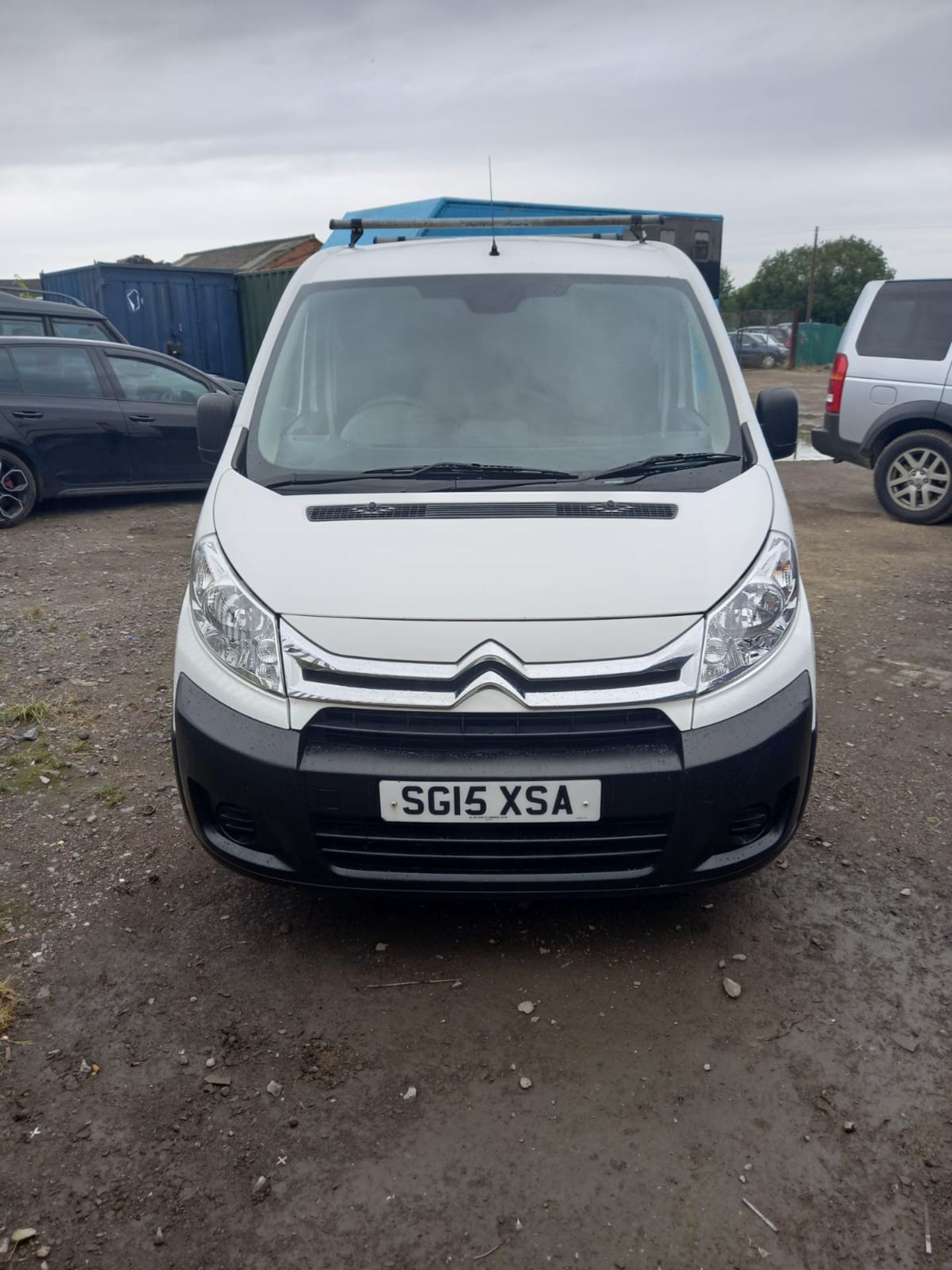 2015 CITROEN DISPATCH 1000 L1H1 EN-RISE HDI WHITE PANEL VAN, 1.6 DIESEL, 140,475 MILES *NO VAT* - Image 2 of 8