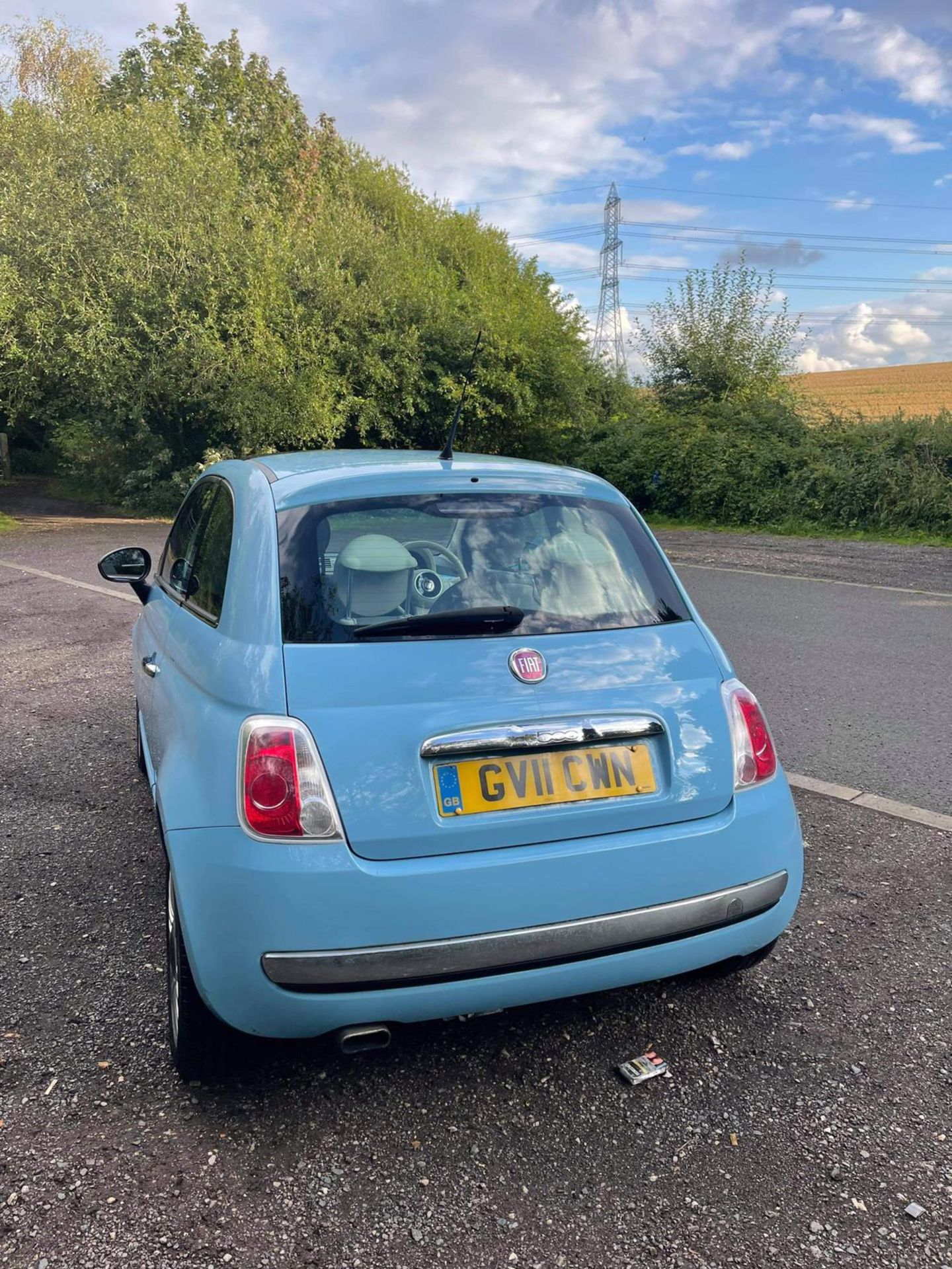 FIAT 500 LOUNGE BLUE HATCHBACK, SHOWING 66K MILES, TWN AIR START/STOP MODEL *NO VAT* - Image 9 of 16