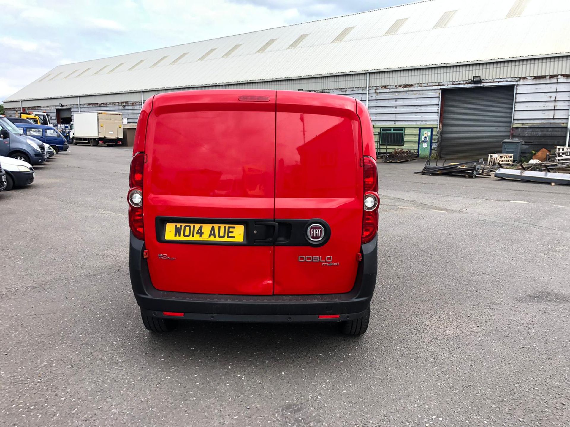 2014 FIAT DOBLO 16V MULTIJET RED PANEL VAN, 1.3 DIESEL ENGINE, 60,812 MILES *PLUS VAT* - Image 6 of 12