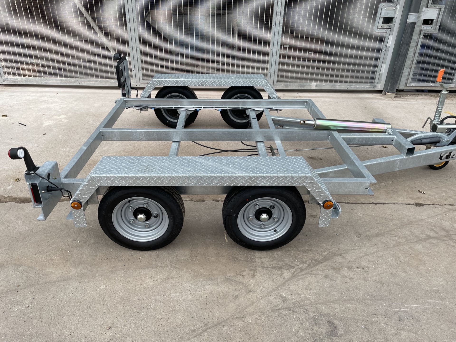 2020 NEVER USED 3000kg TRAILER CHASSIS - KNOTT - 2.1m x 1.8m - TIPPING / PLANT / GENERATOR *PLUS VAT