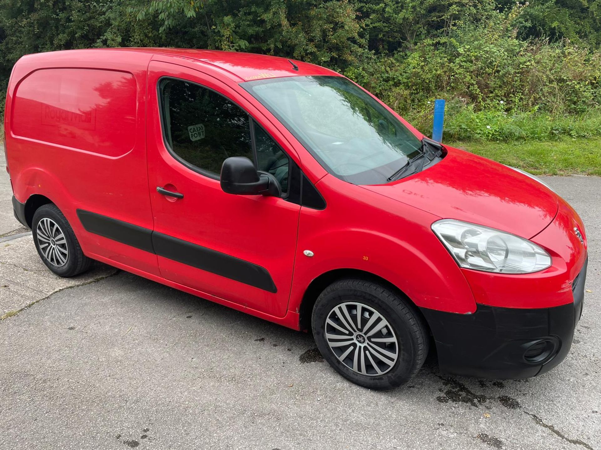 2012 PEUGEOT PARTNER 625 S L1 HDI RED PANEL VAN, 1560cc DIESEL ENGINE, 79,389 MILES *NO VAT* - Image 9 of 20