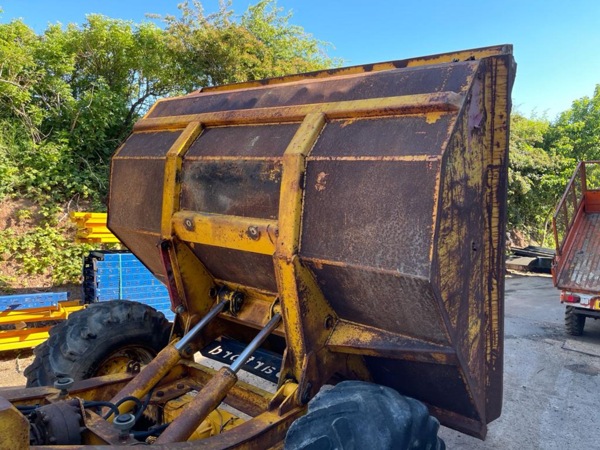 BARFORD SX7000 4x4 DUMPER, GOOD WORKING ORDER, HUGE 7 TON, 3640 HOURS *PLUS VAT* - Image 10 of 15