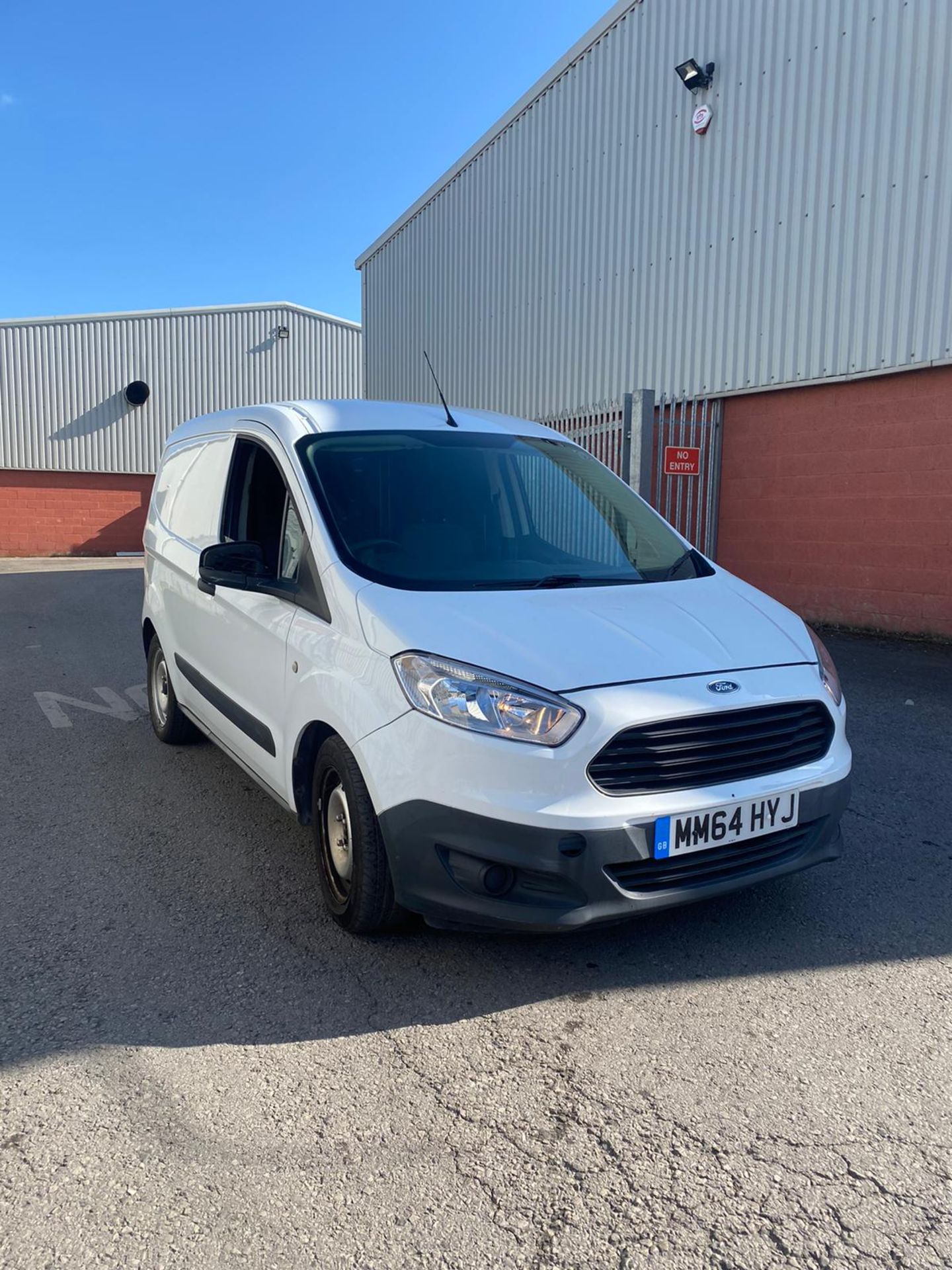 2015/64 FORD TRANSIT COURIER BASE TDCI WHITE PANEL VAN, 100,004 MILES, 1.5 DIESEL ENGINE *NO VAT*