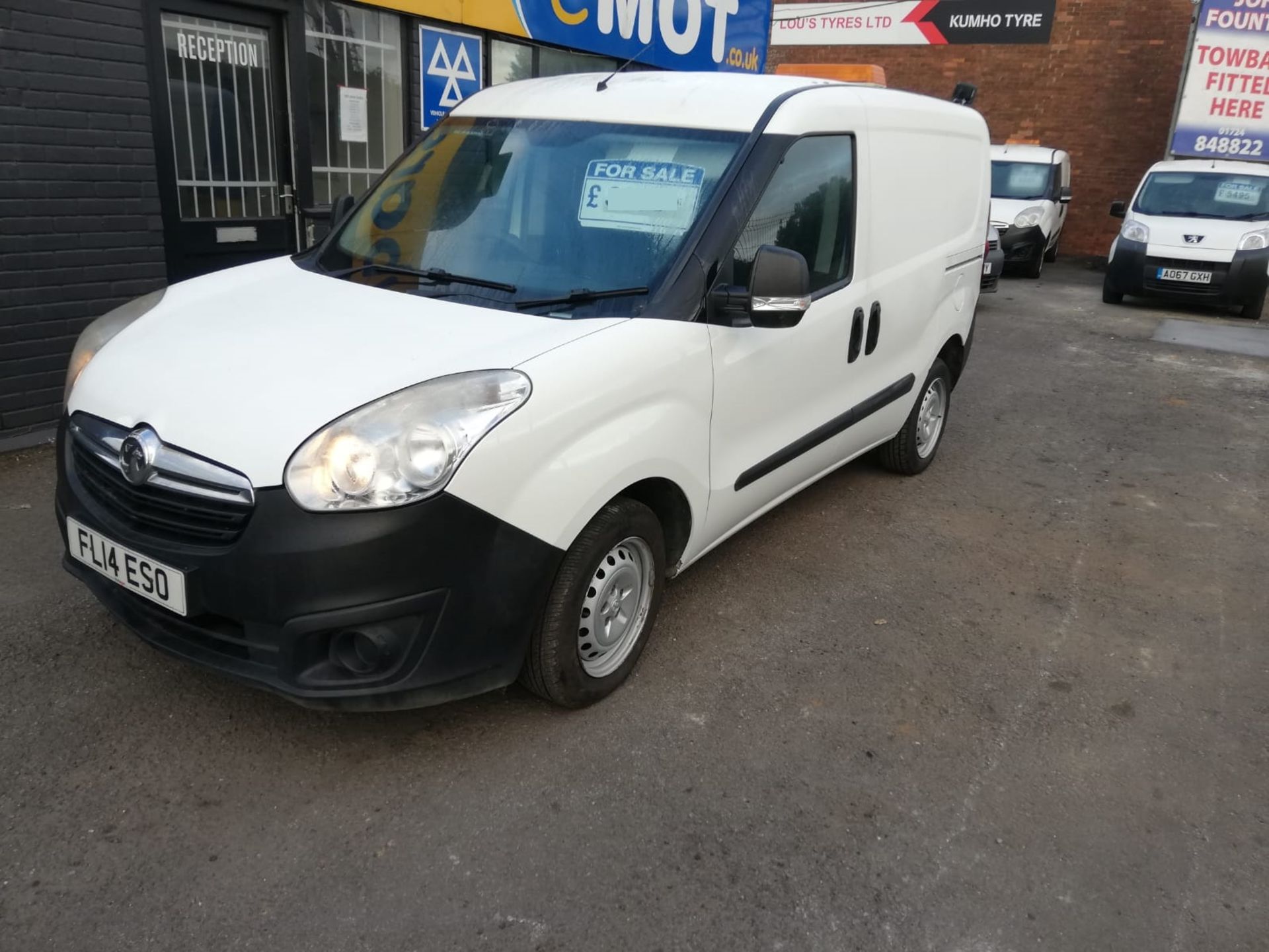 2014 VAUXHALL COMBO 2000 L1H1 CDTI SS E-FLEX WHITE PANEL VAN, 82K MILES, 1.3 DIESEL *PLUS VAT* - Image 3 of 11