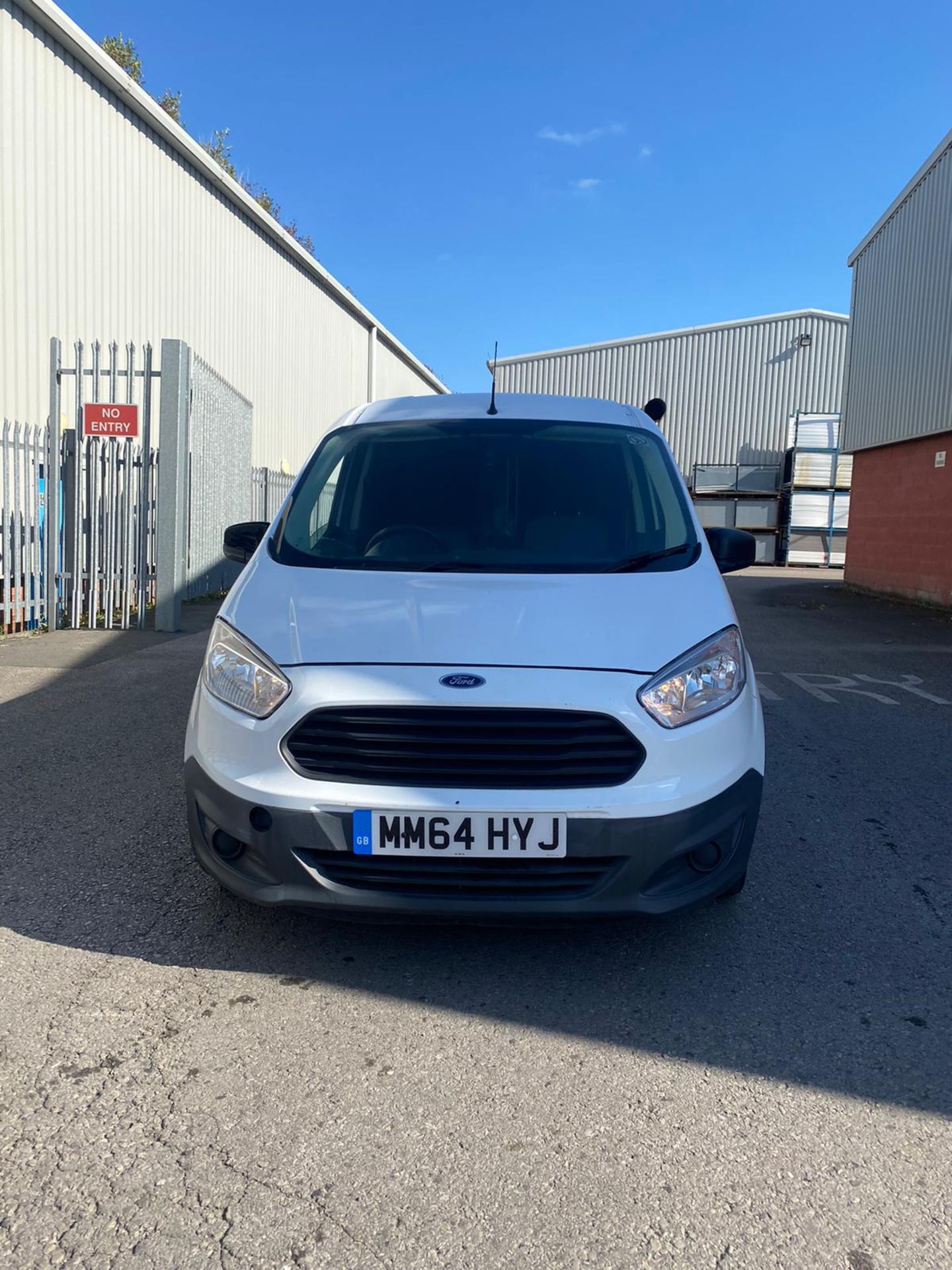 2015/64 FORD TRANSIT COURIER BASE TDCI WHITE PANEL VAN, 100,004 MILES, 1.5 DIESEL ENGINE *NO VAT* - Image 2 of 15