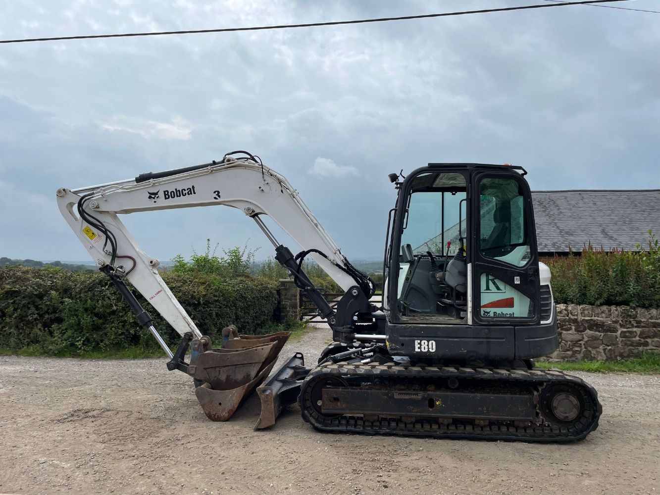 2013 BOBCAT E80 8 TON EXCAVATOR,  2019 JCB HTD-5 DIESEL TRACKED DUMPER, 2013 VAUXHALL CORSA,PALLETS OF FACE MASKS ALL ENDING FROM 7PM TUESDAY!