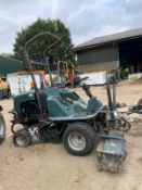 HAYTER LT324 4 WHEEL DRIVE RIDE ON MOWER, NO ENGINE, LOTS OF PARTS, GOOD PUMPS *PLUS VAT*